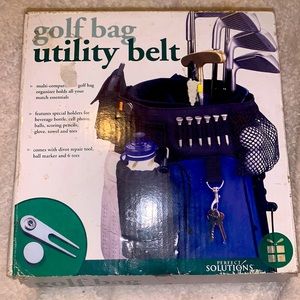 Gold bag utility belt